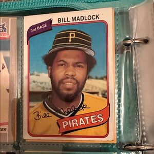 Bill Madlock Pirates Baseball Card